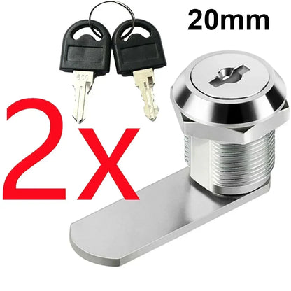 Mailbox Lock With 2 Keys  File Box Locker Cam Lock Security Lock Furniture  For Hardware Door