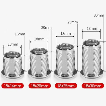 Mailbox Lock With 2 Keys  File Box Locker Cam Lock Security Lock Furniture  For Hardware Door