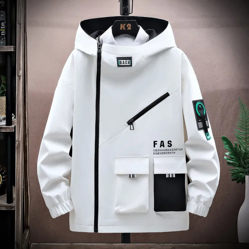 Men hooded jacket

