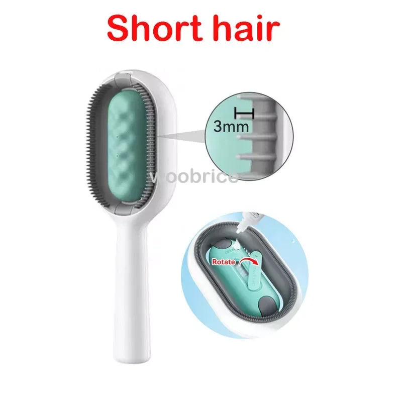 Massage Grooming Cat Hair Remover Brush