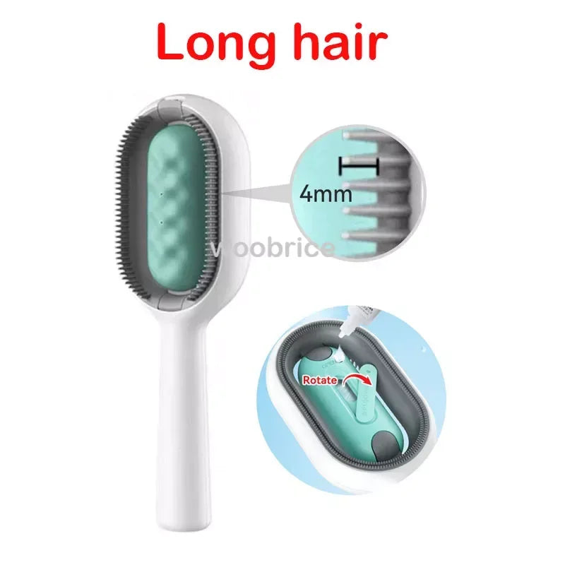 Massage Grooming Cat Hair Remover Brush