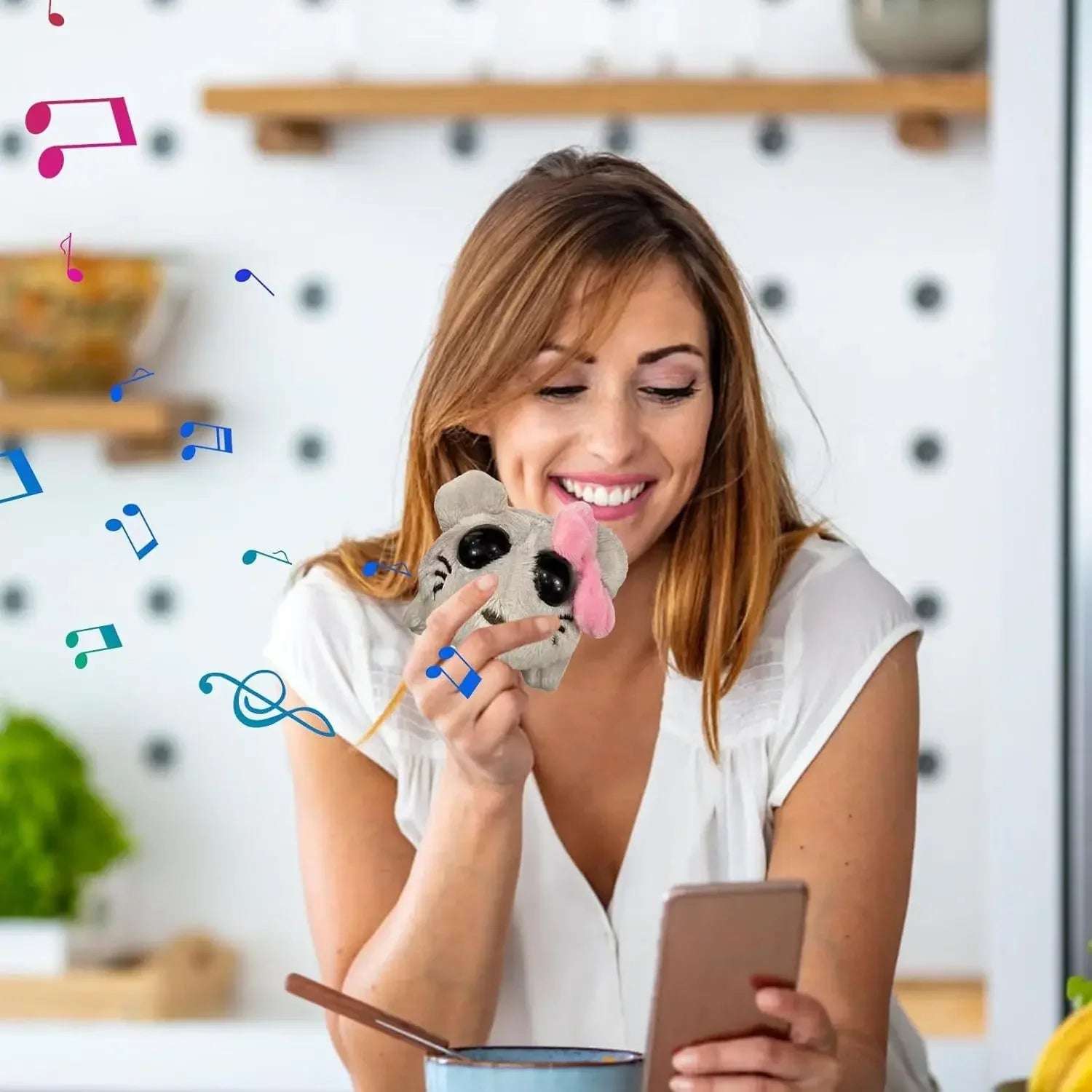 Music Hamster Meme Plush  Stuffed Toys