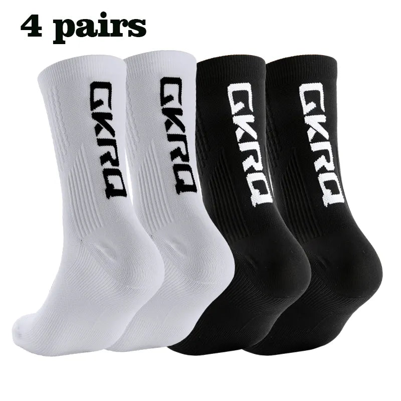 Men's Anti-Slip Knee High Running Socks