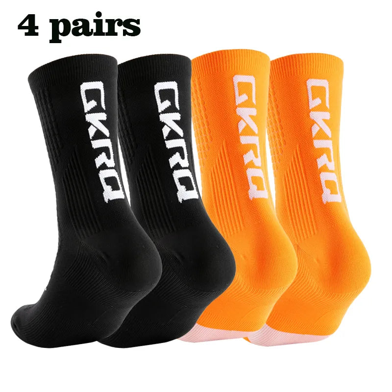 Men's Anti-Slip Knee High Running Socks