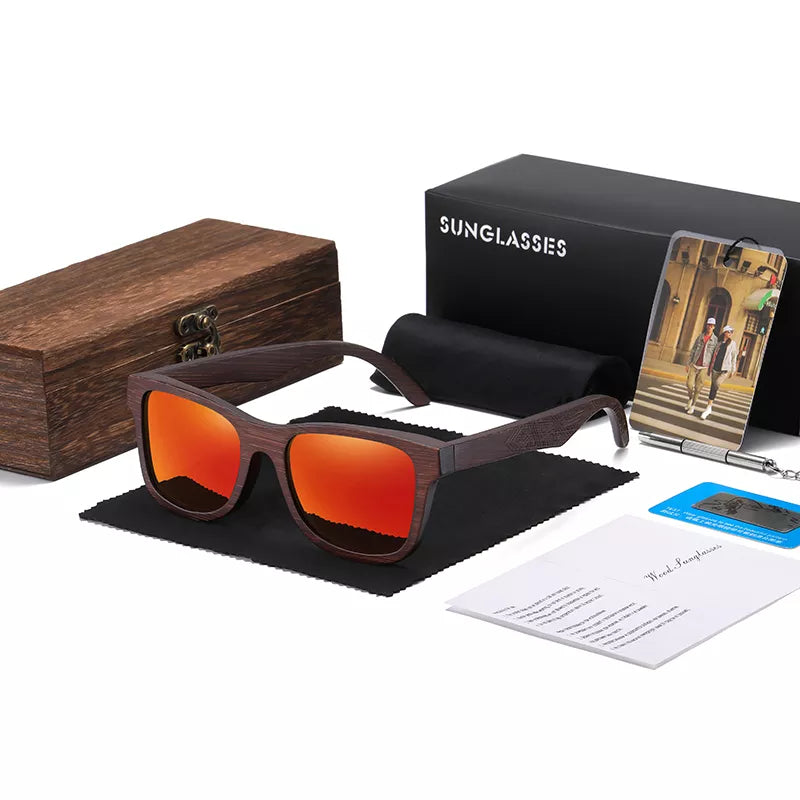 Men Bamboo Wooden Sunglasses