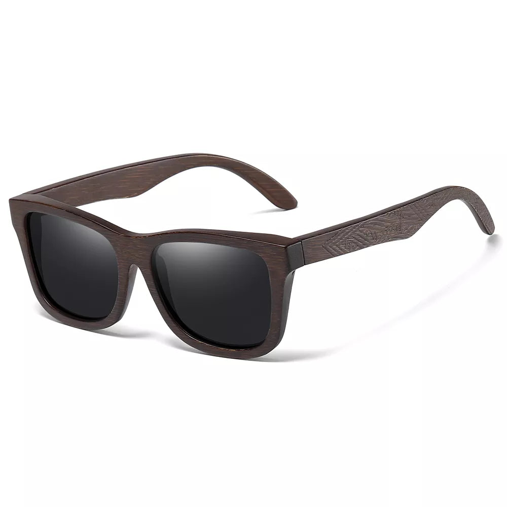 Men Bamboo Wooden Sunglasses With Gift Box