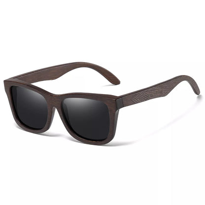 Men Bamboo Wooden Sunglasses With Gift Box