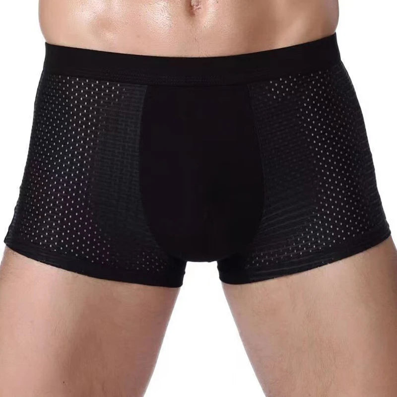 Men's Breathable Compression Boxer
