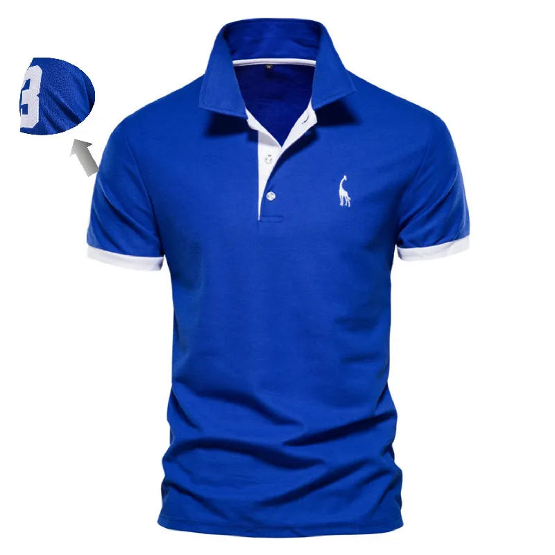 Men's Cotton Slim Fit Polo Shirt