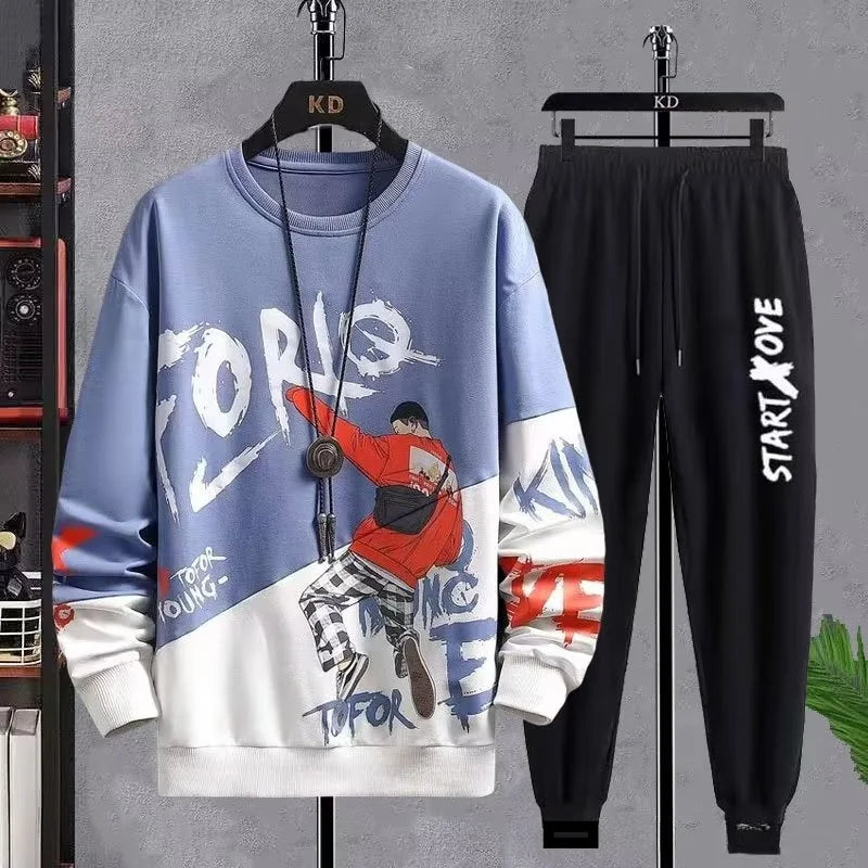 New Men's Graphic Sweatshirts- Sport & Anime
