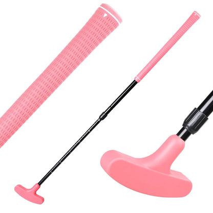 HOW TRUE Retractable Golf Putter for Men Mini Golf Clubs for Kids Junior and Adults Left and Right Handed Putter
