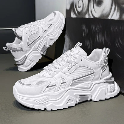 Men Platform Thick Sole Sports Street Sneakers