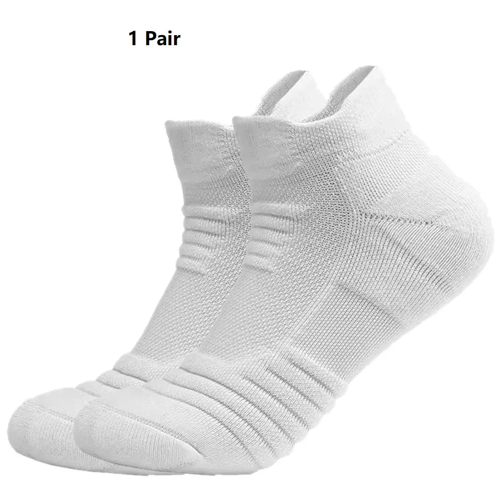 Men's Short Long Tube Breathable Sports Cotton Socks