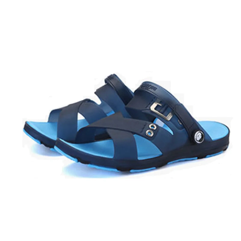 Große Herren-Ledersandalen für den Sommer