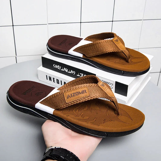 Men Summer Beach House Flip Flops Sandals