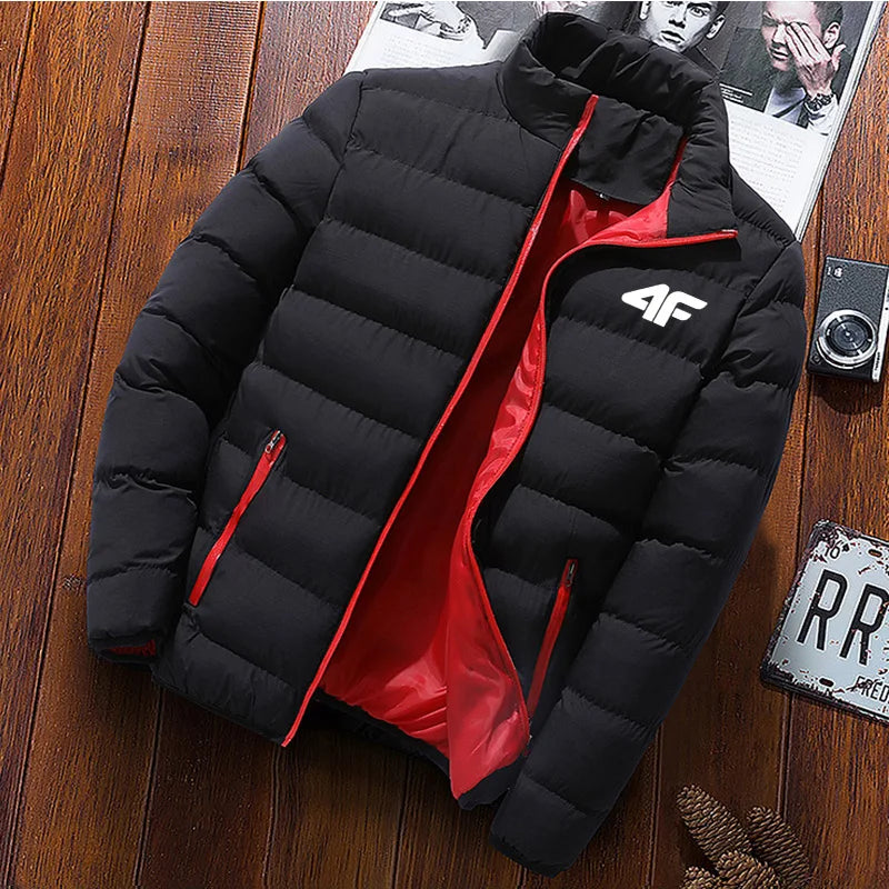Men's Waterproof Windbreaker Warm Winter Coat

