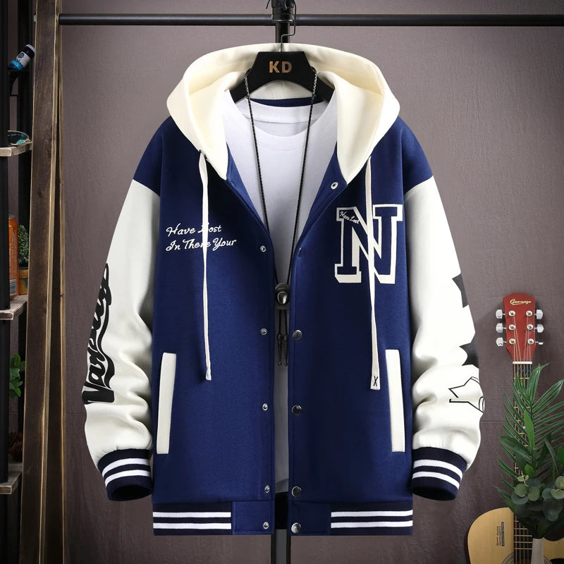 Men hooded jacket

