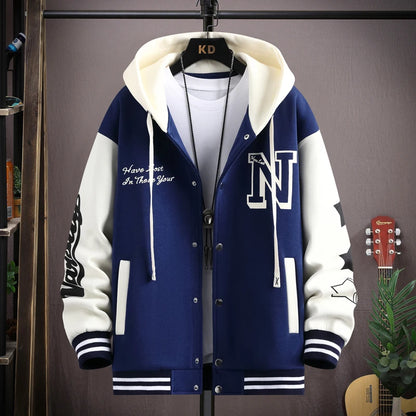 Men hooded jacket

