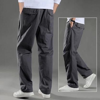 Men's 6XL Cargo Pants for Spring/Summer
