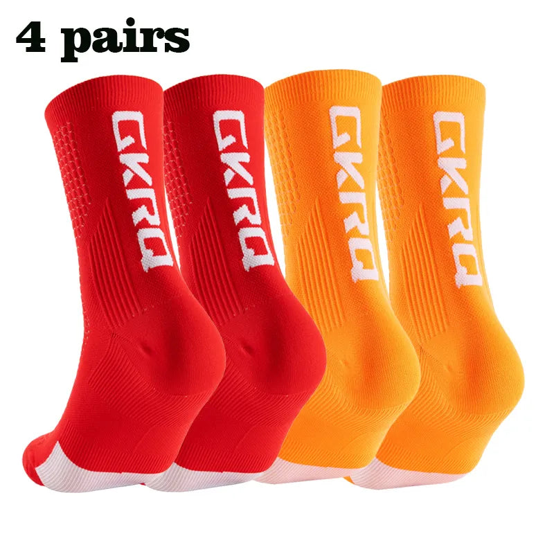 Men's Anti-Slip Knee High Running Socks