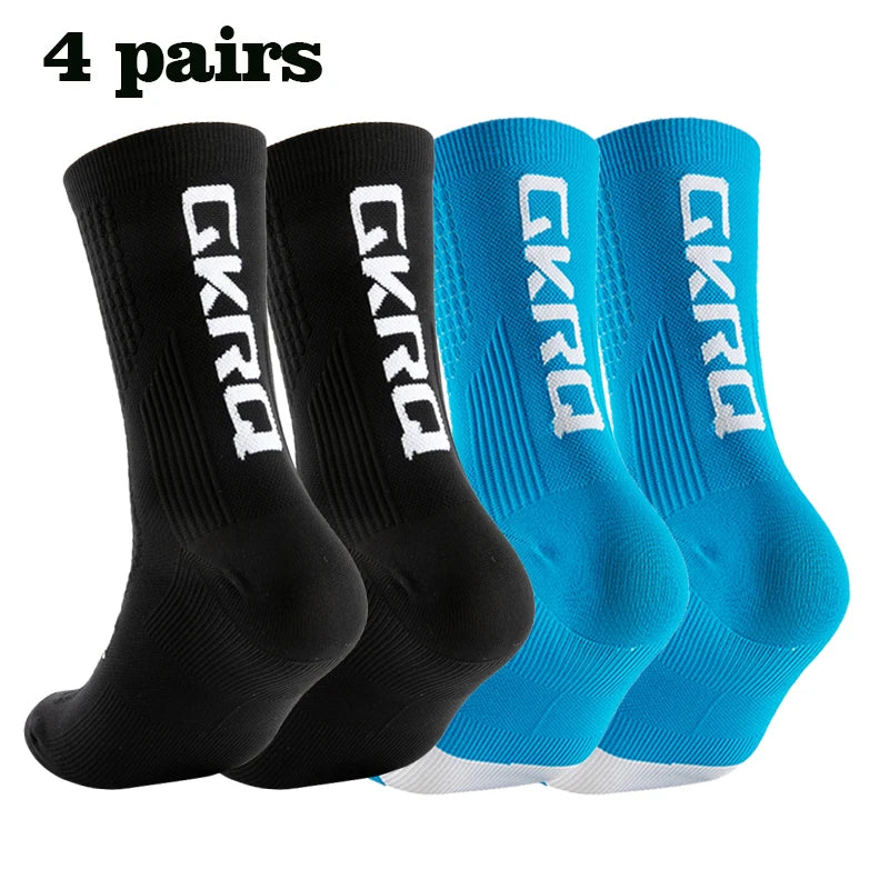 Men's Anti-Slip Knee High Running Socks