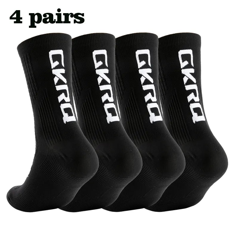 Men's Anti-Slip Knee High Running Socks