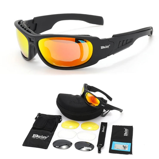 Men's C6 UV400 Military Polarized Sunglasses