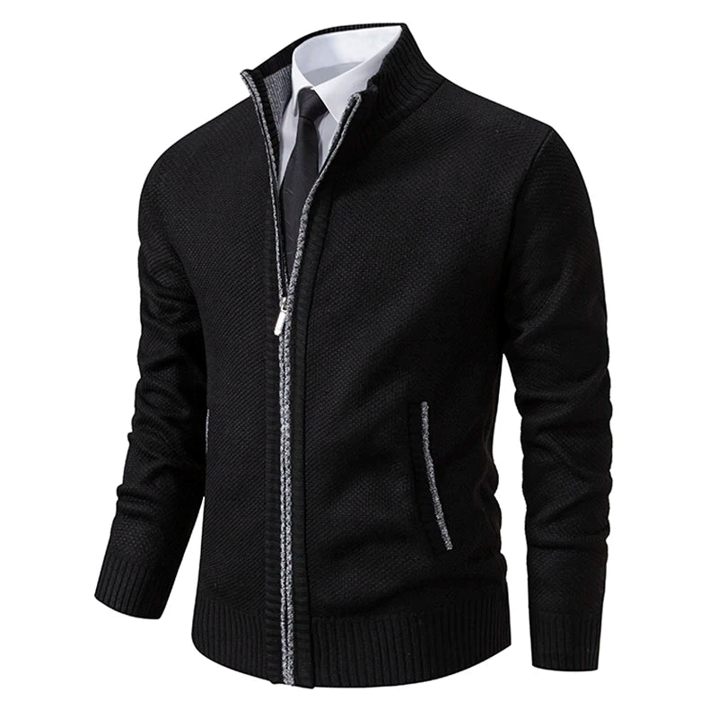 Men's Warm Casual Sports Coat Zipper