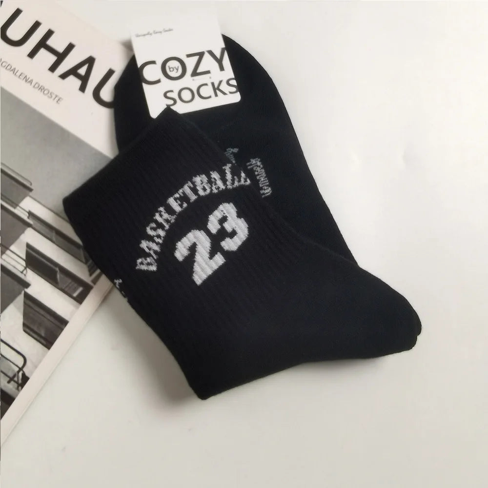 Men's Comfortable Cotton Mid Calf Athletic Socks