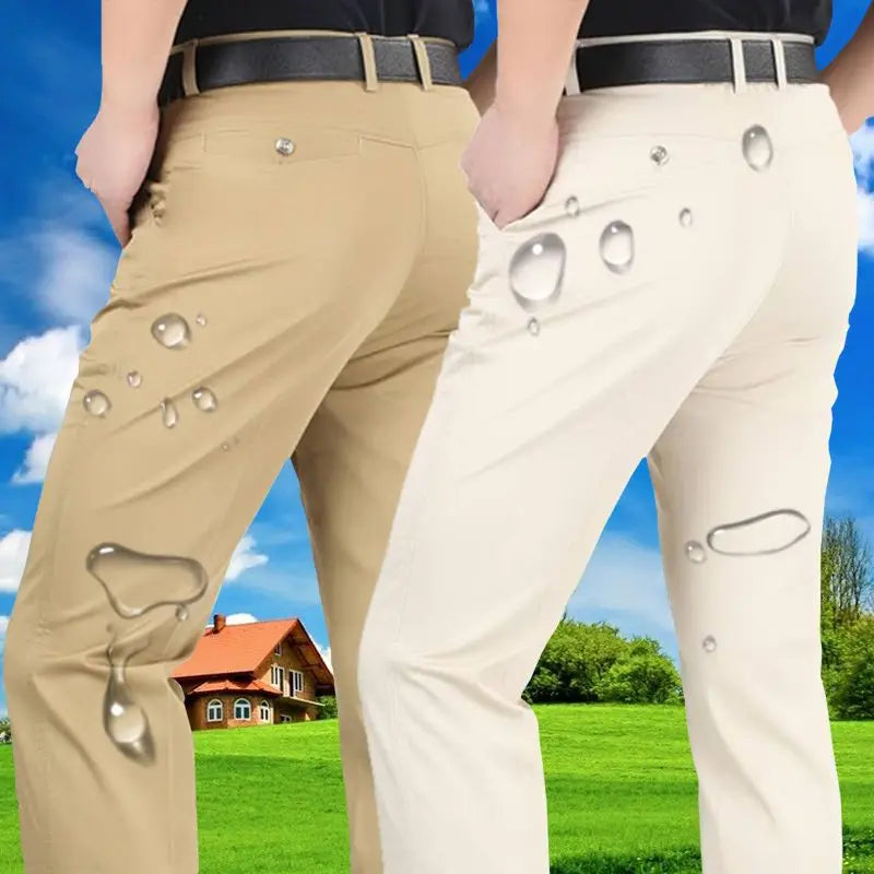 Elastic Casual Golf Pants

