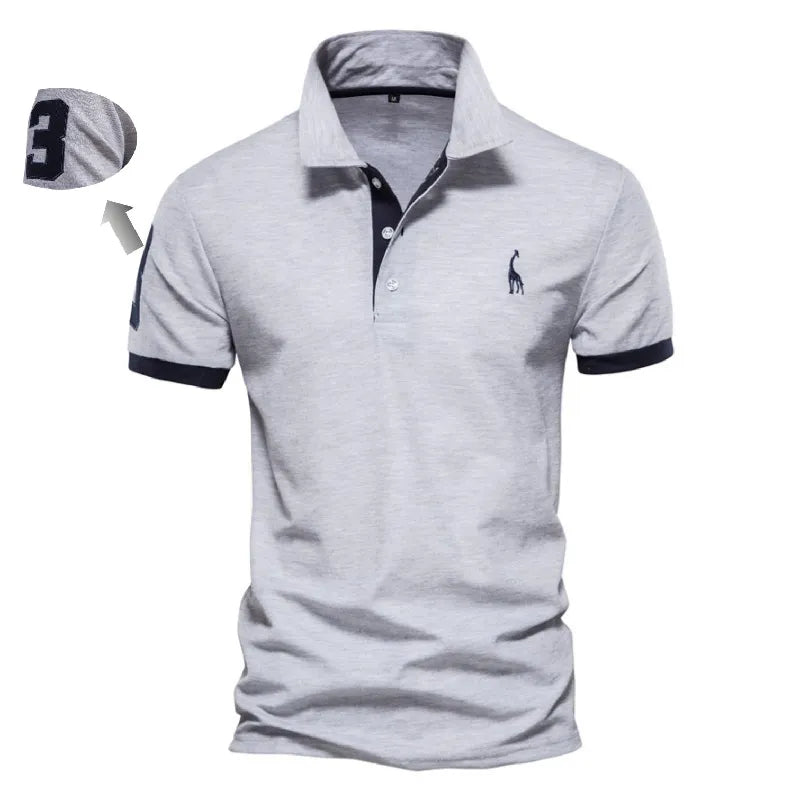 Men's Cotton Slim Fit Polo Shirt