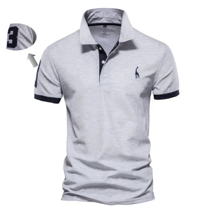 Men's Cotton Slim Fit Polo Shirt