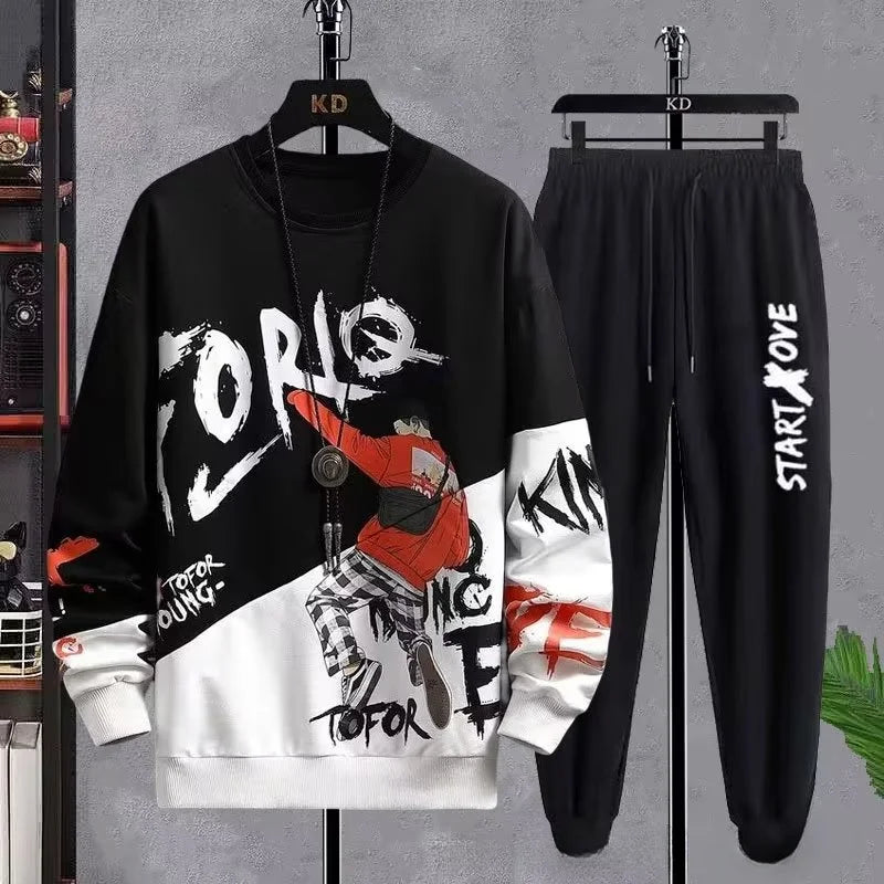 New Men's Graphic Sweatshirts- Sport & Anime
