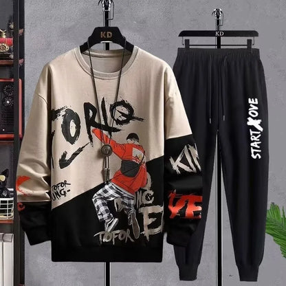 New Men's Graphic Sweatshirts- Sport & Anime
