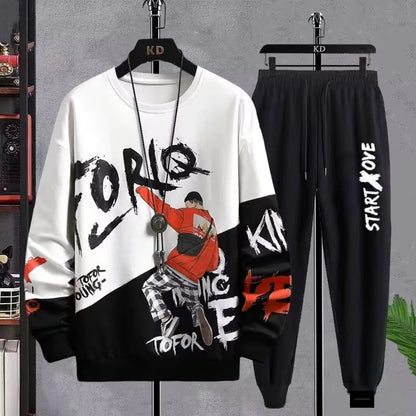 New Men's Graphic Sweatshirts- Sport & Anime
