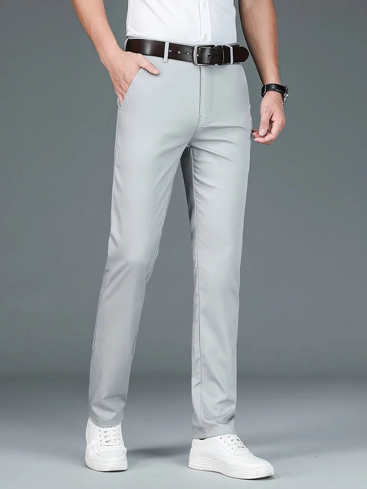 Men's High Quality Bamboo Fiber Suit Pants
