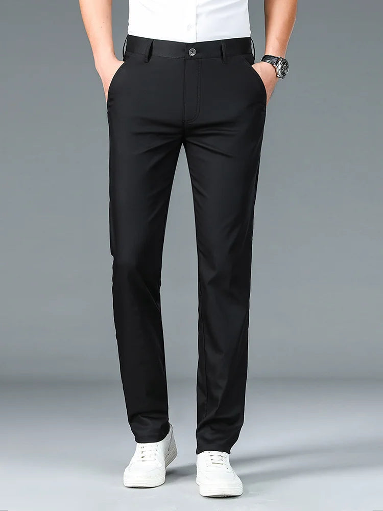 Men's High Quality Bamboo Fiber Suit Pants
