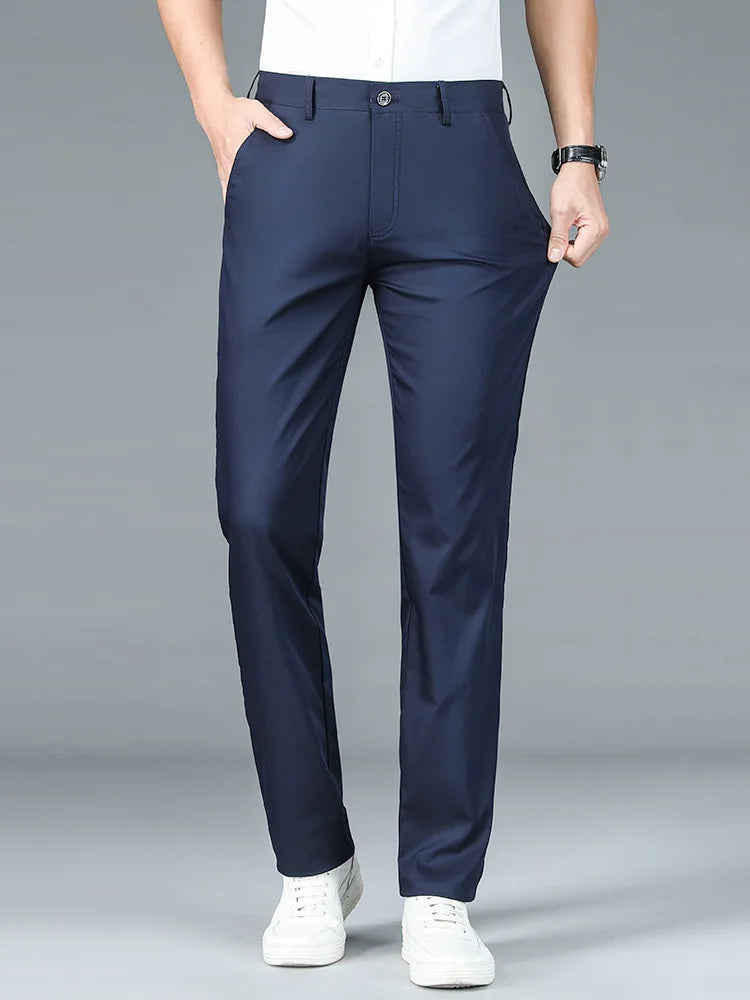 Men's High Quality Bamboo Fiber Suit Pants
