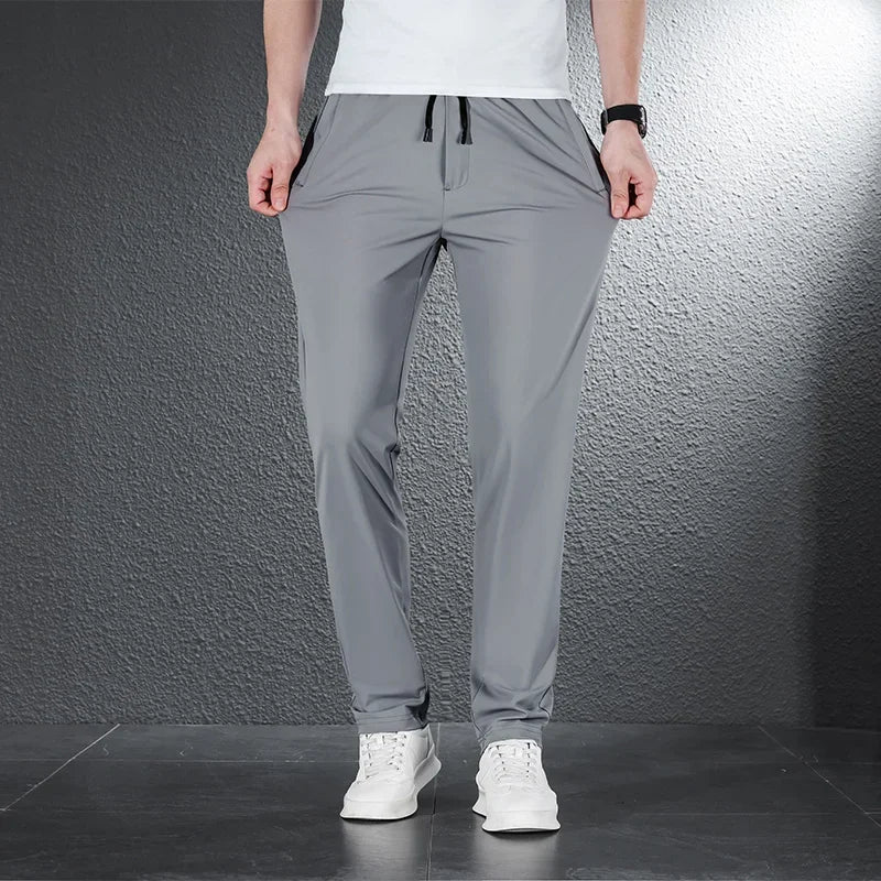 Summer Ice Silk Men's Casual Pants
