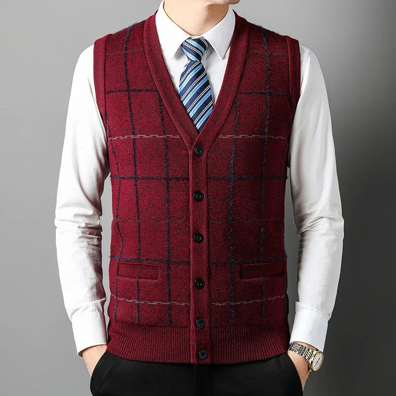knitted vest