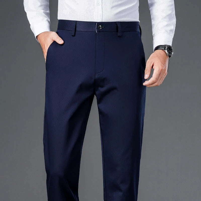 Men’s Lightweight Business Casual Quick-Dry Pants
