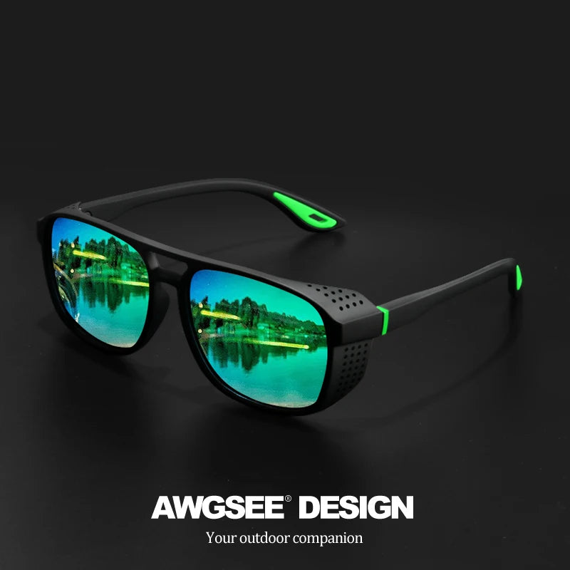 Men's Polarized Square Sunglasses