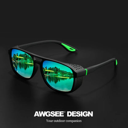 Men's Polarized Square Sunglasses
