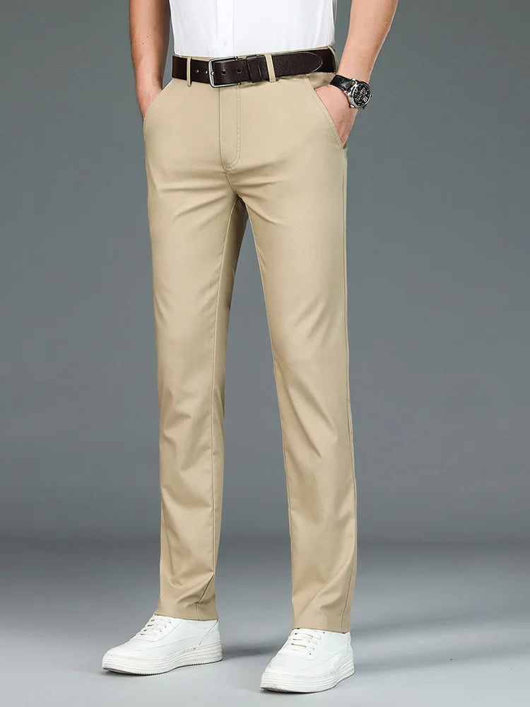 Men's High Quality Bamboo Fiber Suit Pants
