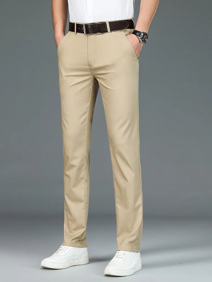 Men's High Quality Bamboo Fiber Suit Pants
