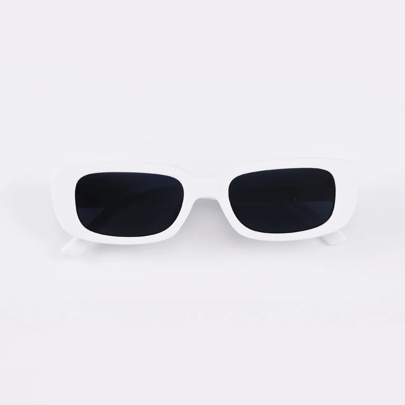 Men's Retro UV400 Rectangle Designer Sunglasses