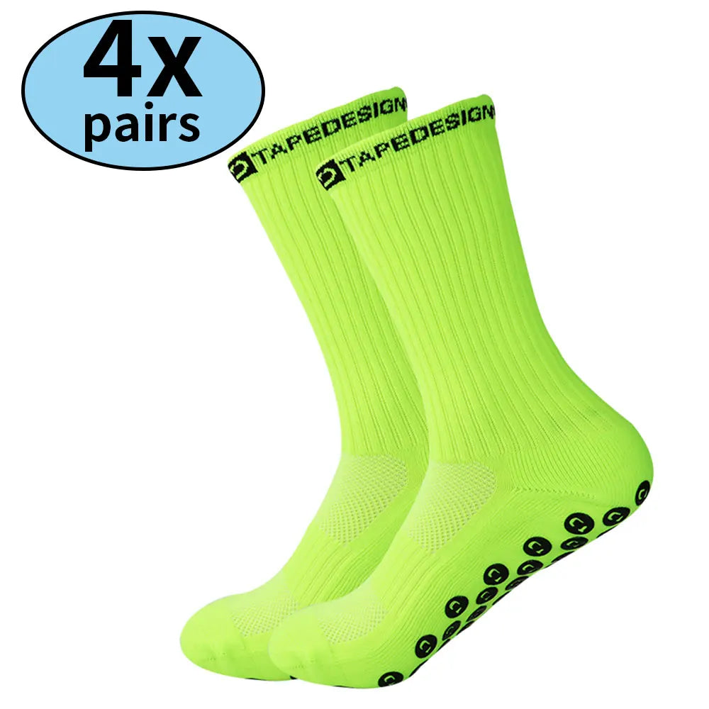 Men's Sports Anti Slip Soccer Grip Socks