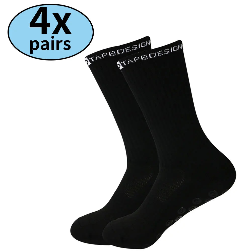 Men's Sports Anti Slip Soccer Grip Socks