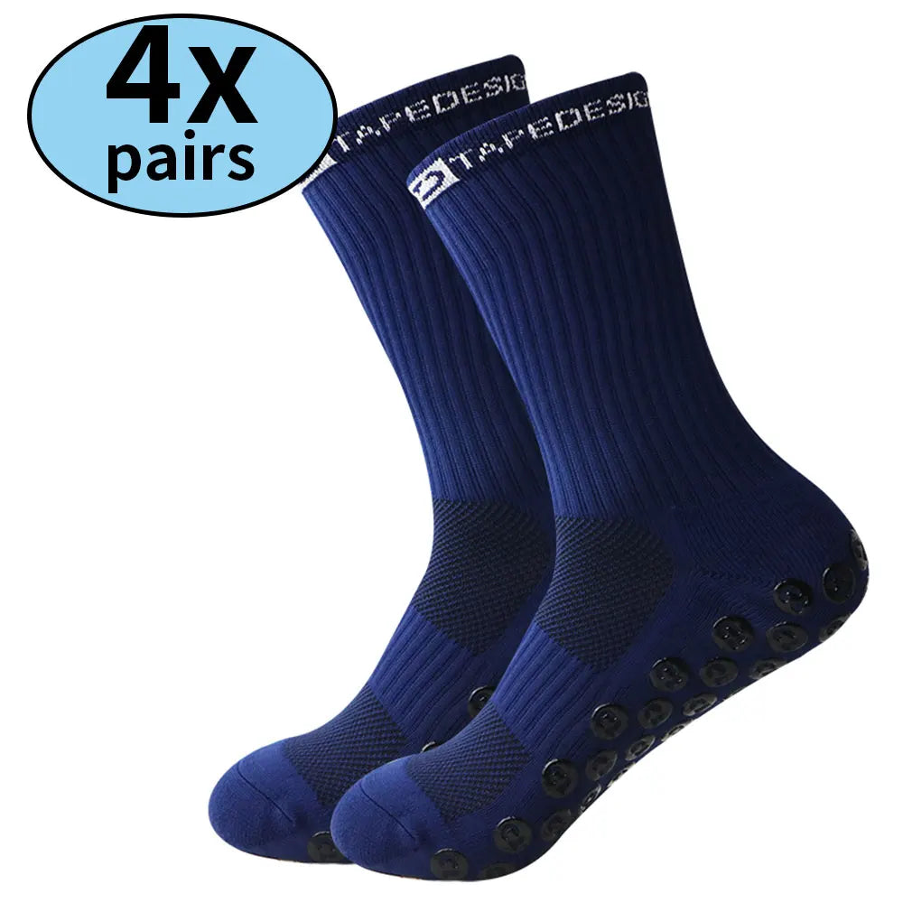 Men's Sports Anti Slip Soccer Grip Socks