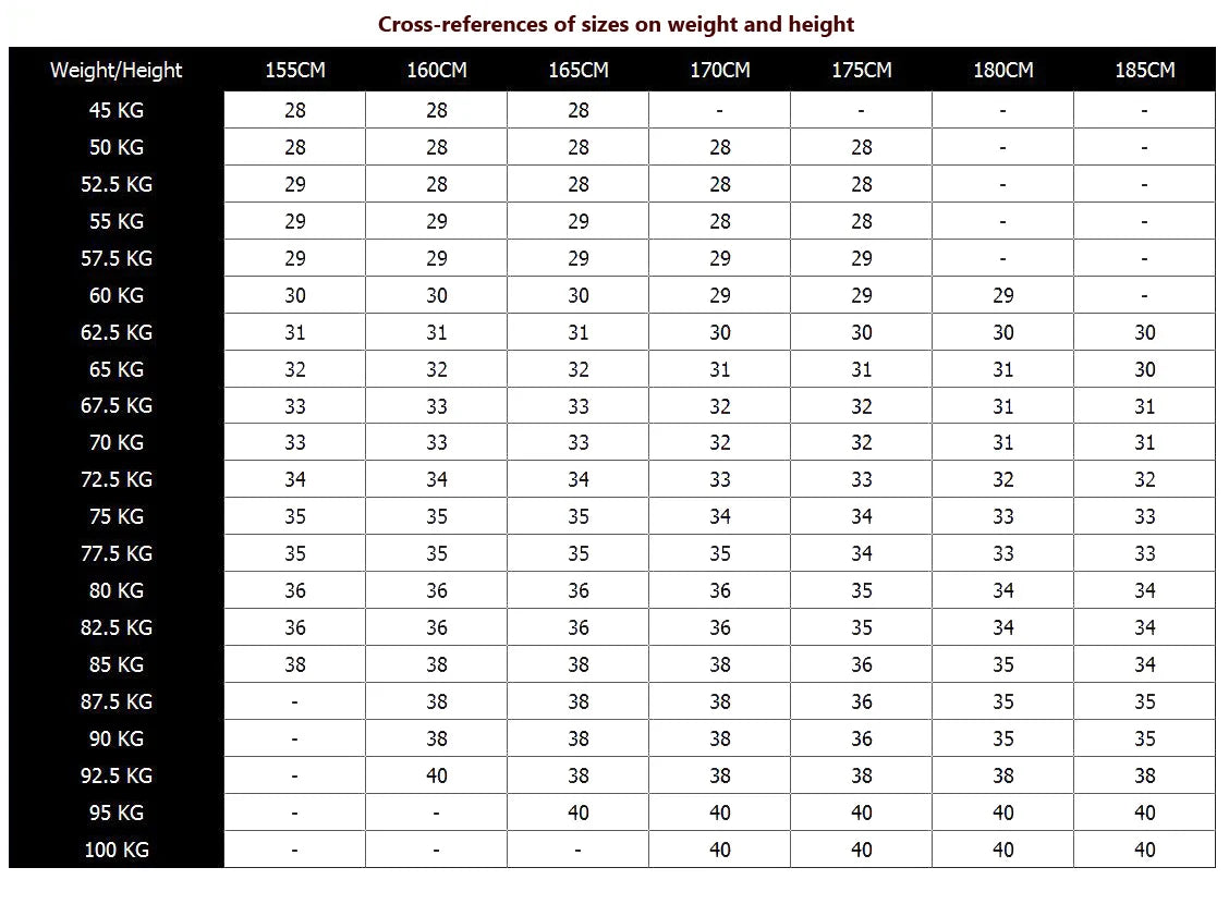 Men's Summer Fashion Business Suit Pants
